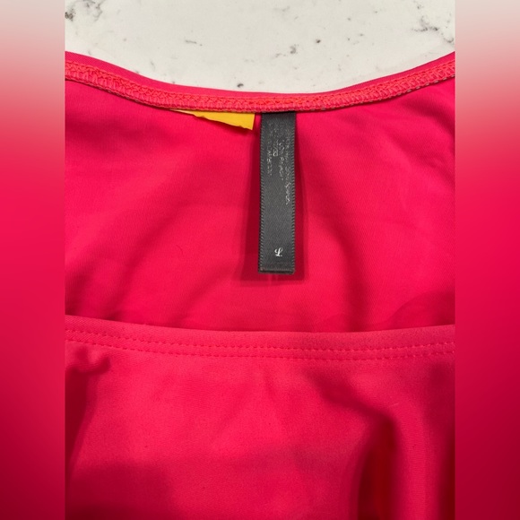 Pink Ruffle Swimsuit Top - Picture 4 of 4